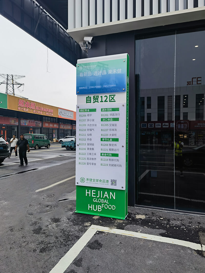 戶(hù)外平面索引圖_立式平面索引圖