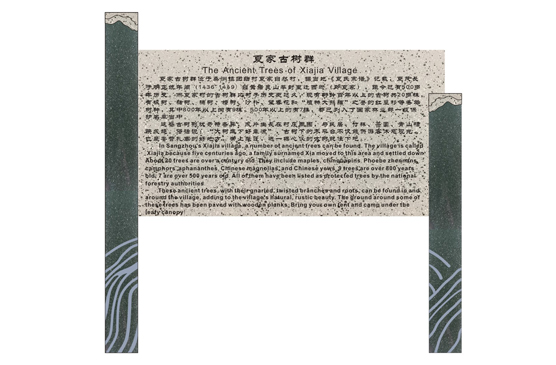 景點介紹牌